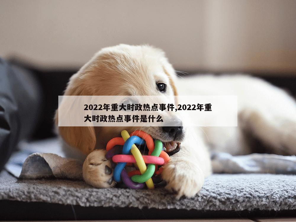 2022年重大时政热点事件,2022年重大时政热点事件是什么