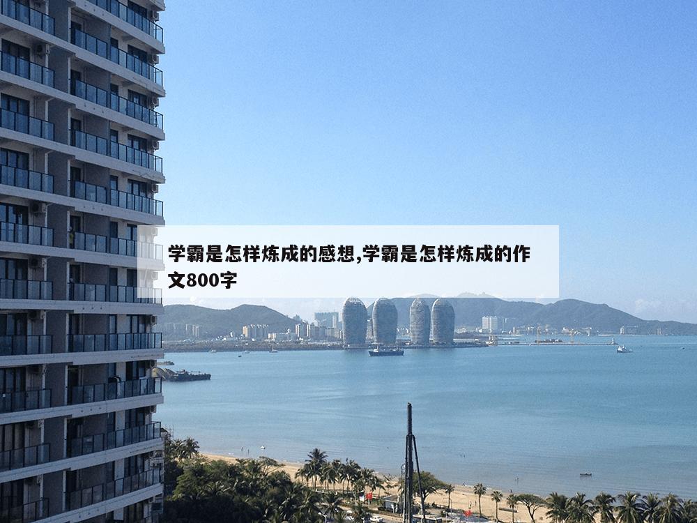 学霸是怎样炼成的感想,学霸是怎样炼成的作文800字