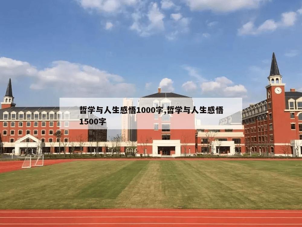 哲学与人生感悟1000字,哲学与人生感悟1500字